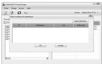 SAMSUNG UN46B7100WF - ■ Application des paramètres actuels - 2