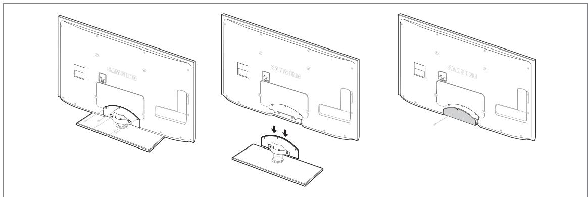SAMSUNG UN46B7100WF - Disconnecting the Stand - 1