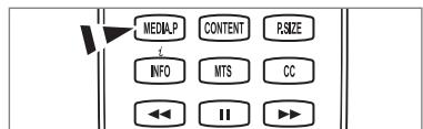 SAMSUNG UN46B8500XF - Entering the Media Play (USB & DLNA) Menu - 2