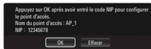 SAMSUNG UN46B8500XF - Branchement WPS (configuration Wi-Fi protégée) - 3