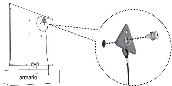 SAMSUNG UN46B8500XF - Para impedir que caiga el televisor: - 1