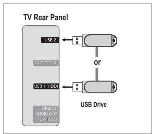 SAMSUNG UN46B8500XF - By USB - 1