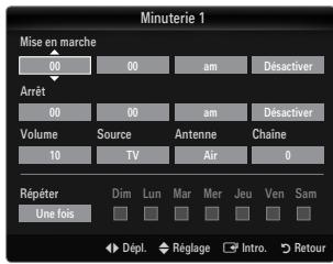 SAMSUNG UN46B8500XF - ☐ Minuterie 1 / Minuterie 2 / Minuterie 3 - 1
