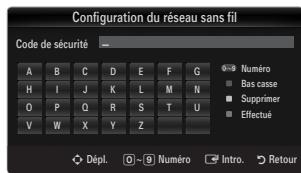 SAMSUNG UN46B8500XF - Branchement WPS (configuration Wi-Fi protégée) - 4