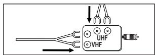SAMSUNG UN46B8500XF - Separate VHF and UHF Antennas - 1