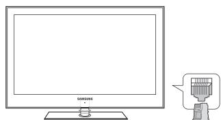 SAMSUNG UN46B8500XF - Uso del cable LAN - 3