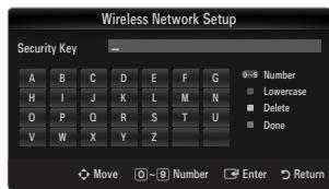 SAMSUNG UN46B8500XF - Connecting WPS (Wi-Fi Protected Setup) - 4