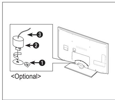 SAMSUNG UN46B8500XF - Anti-Theft Kensington Lock - 1