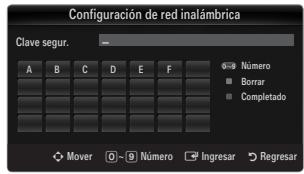 SAMSUNG UN46B8500XF - - Seleccionar una red - 1