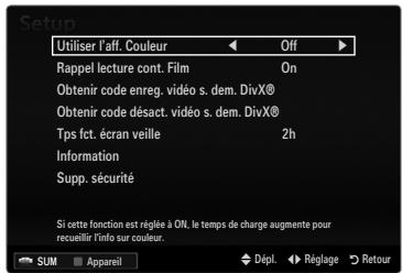 SAMSUNG UN46B8500XF - Supp. sécurité - 2