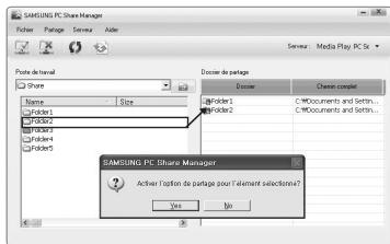 SAMSUNG UN46B8500XF - Partage Dossier - 3
