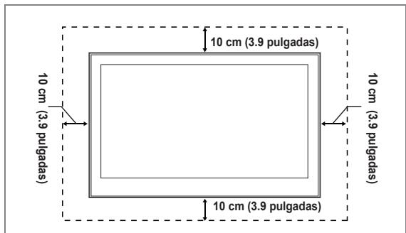 SAMSUNG UN46B8500XF - Seguridad en el espacio de instalación - 2
