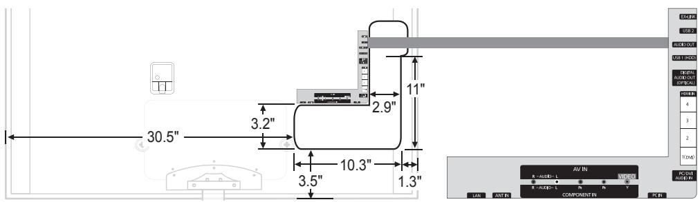 SAMSUNG UN46B8500XF - Para impedir que caiga el televisor: - 5