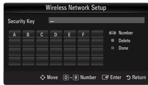 SAMSUNG UN46B8500XF - - Select a network - 1
