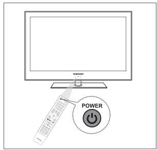 SAMSUNG UN46B8500XF - Lorsque le téléviseur est sous tension - 1