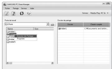 SAMSUNG UN46B8500XF - Partage Dossier - 2