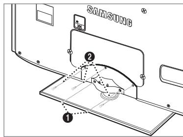 SAMSUNG UN46B8500XF - Instalación del soporte - 2