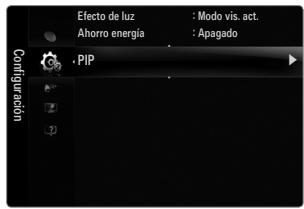 SAMSUNG UN46B8500XF - Visualización PIP (Imagen en imagen) - 1