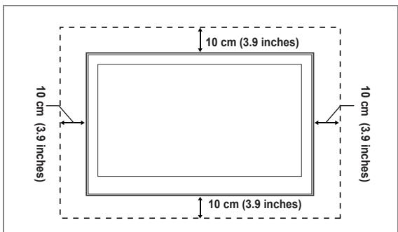 SAMSUNG UN46B8500XF - Securing the Installation Space - 2