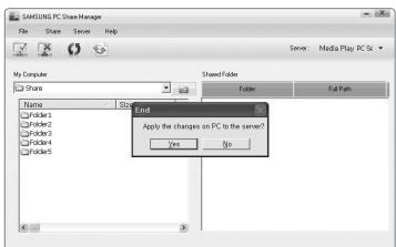SAMSUNG UN46B8500XF - Exit - 1