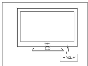 SAMSUNG UN46B8500XF - Finding the Remote Control - 1
