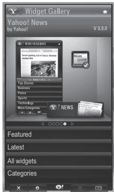 Widget Gallery Yahoo! News by Yahoo! V 0.9.0 NEW 14-02/2015 Top Stories Wireless Politics Spots Technology by New Categories NEWS Featured Latest All widgets Categories