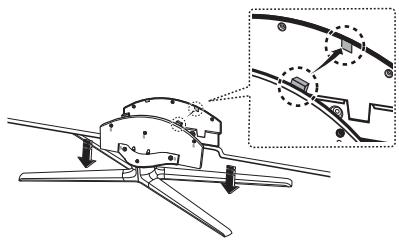 SAMSUNG UN46C7000WF - Install the Stand - 5