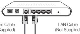 SAMSUNG UN46C9000 - Connecting to a Wired Network - 5