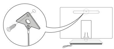 SAMSUNG UN46C9000 - To prevent the TV from falling - 1