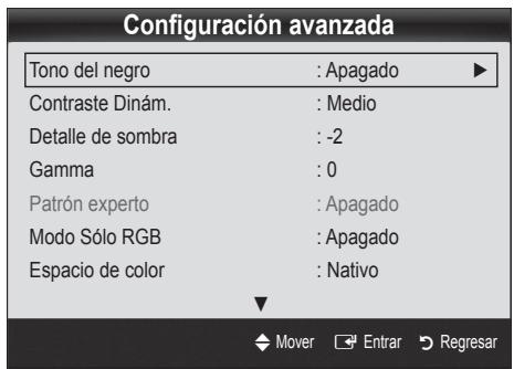 SAMSUNG UN46C9000 - Configuración avanzada - 3