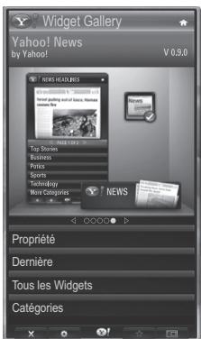 SAMSUNG UN46C9000 - Widget Gallery - 1