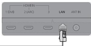 SAMSUNG UN46C9000 - Connexion à un réseau cable - 9