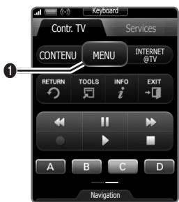 SAMSUNG UN46C9000 - Navigation dans les menus - 1