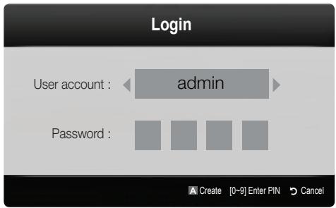 SAMSUNG UN46C9000 - Account Login - 1