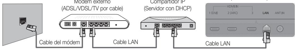 SAMSUNG UN46C9000 - Conexión a una red por cable - 3
