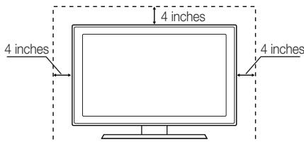 SAMSUNG UN46C9000 - Securing the Installation Space - 1