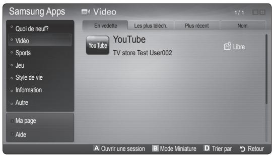 SAMSUNG UN46C9000 - Samsung Apps - 1