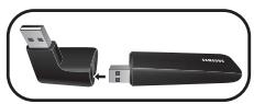 SAMSUNG UN46C9000 - Connexion à un réseau sans fil - 3