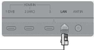 SAMSUNG UN46C9000 - Conexión a una red por cable - 2