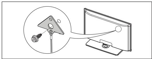 SAMSUNG UN55C6400RF - Installation du dispositif de retenue - 1