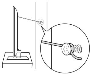 SAMSUNG UN55C6400RF - Installing the TV-Holder - 3