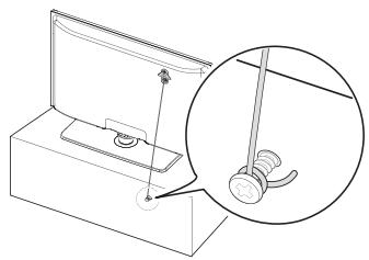SAMSUNG UN55C6400RF - Installing the TV-Holder - 2