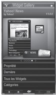 SAMSUNG UN55C6400RF - Widget Gallery - 1