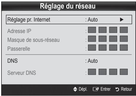SAMSUNG UN55C6400RF - Configuration automatique - 2
