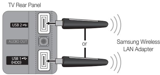 SAMSUNG UN55C6400RF - Connecting to a Wireless Network - 3