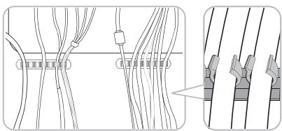SAMSUNG UN55C6400RF - Fixation murale - 3