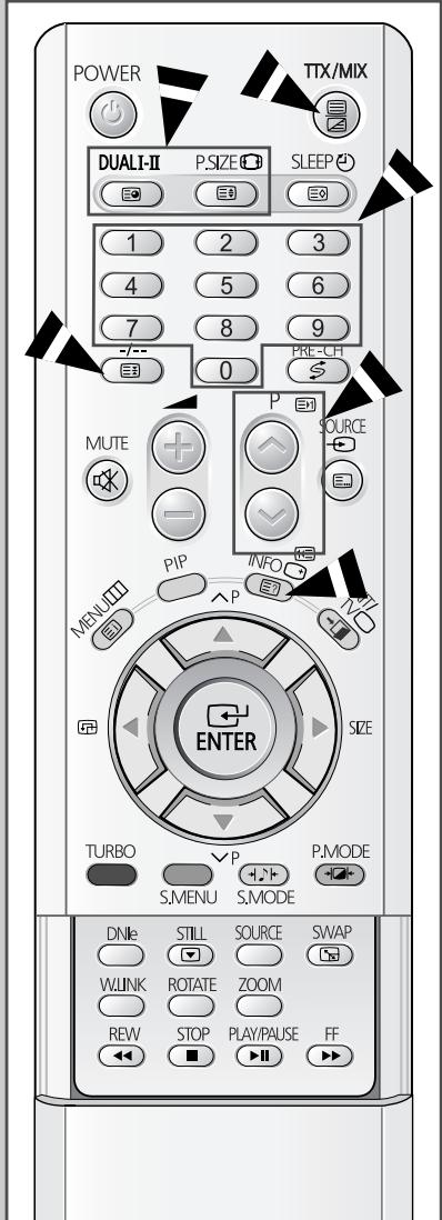 SAMSUNG WS-32Z30HE - Sélection d'une page par numéro - 1