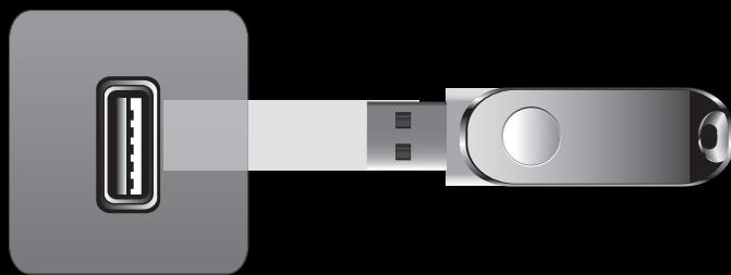 SAMSUNG UE19D4003BW - Connexion d'un périphérique USB - 1