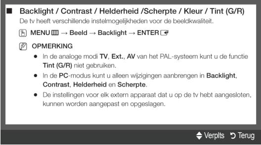 SAMSUNG UE27D5000NW - De zoomfunctie gebruiken - 1