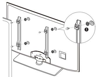 SAMSUNG UE27D5000NW - Caractéristiques du kit de fixation murale (VESA) - 2